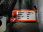 Recambio de motor arranque para chrysler voyager (rg) 2.5 crd cat referencia OEM IAM 4727313AA 