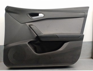 Replacement front right door panel trim for Seat Leon (KL1) 1.5 16V TSI ACT OEM IAM reference 5FA867012BJUTT 5 DOOR
