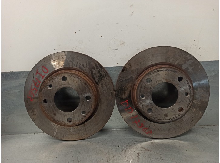 Recambio de disco freno delantero para citroën saxo 1.5 diesel referencia OEM IAM 1618859880 