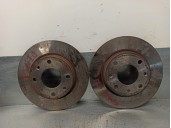 Recambio de disco freno delantero para citroën saxo 1.5 diesel referencia OEM IAM 1618859880 