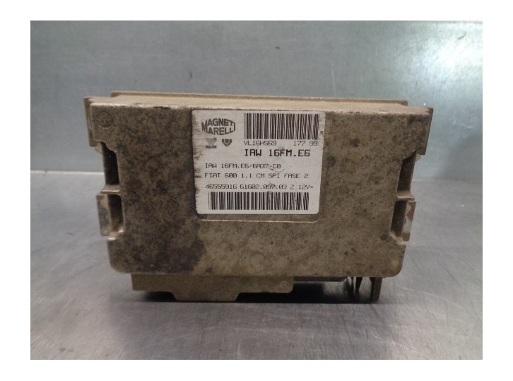 Recambio de centralita motor uce para fiat seicento (187) sx referencia OEM IAM 46555916 6160209703 MAGNETI MARELLI