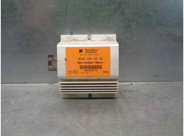 Recambio de centralita cambio automatico para mercedes-benz clase m (w163) 270 cdi (163.113) referencia OEM IAM A0255450632 