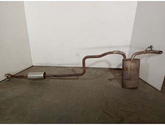 Recambio de tubo escape trasero para peugeot 3008 ii suv (mc_, mr_, mj_, m4_) 1.2 thp/ puretech 130 (mrhnsm, mrhnsu, mrhnsj, mrh