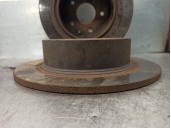 Replacement rear brake disc for Nissan Pulsar (C13) 1.5 Turbodiesel CAT OEM IAM reference 43206JD00A 