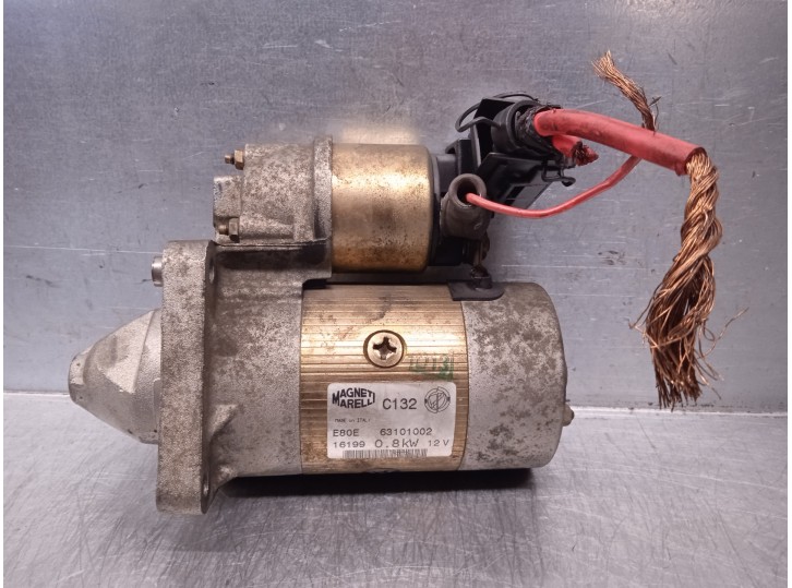Recambio de motor arranque para fiat seicento (187) sx referencia OEM IAM 63101002 C132 MAGNET MARELLI