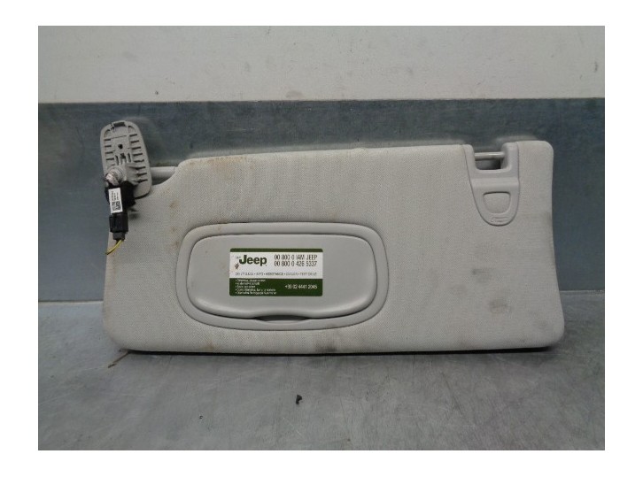Recambio de parasol izquierdo para jeep compass (mp, m6, mv, m7) 1.3 referencia OEM IAM 5SY85PS4AD 