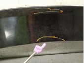 Replacement rear spoiler for Citroën DS5 2.0 HDi FAP OEM IAM reference 9687646980 
