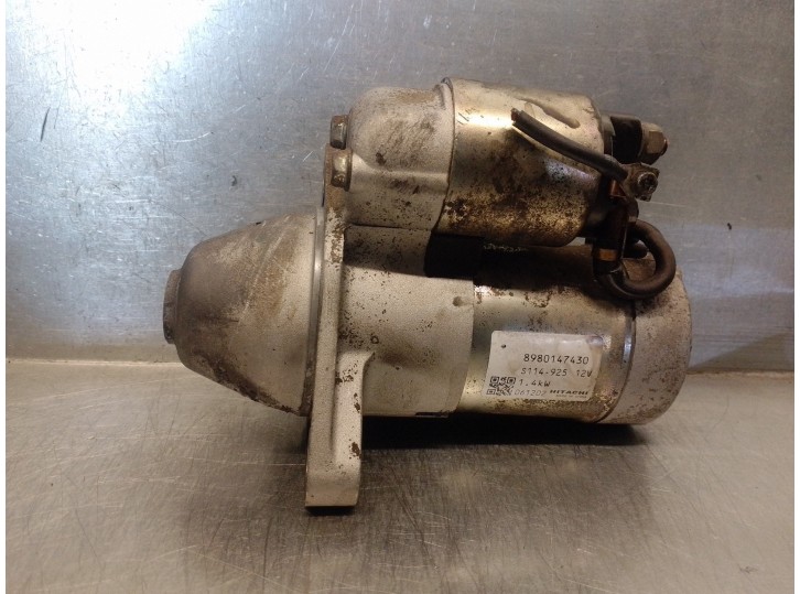 Recambio de motor arranque para opel astra h berlina 1.7 16v cdti referencia OEM IAM 8980147430 S114925 HITACHI