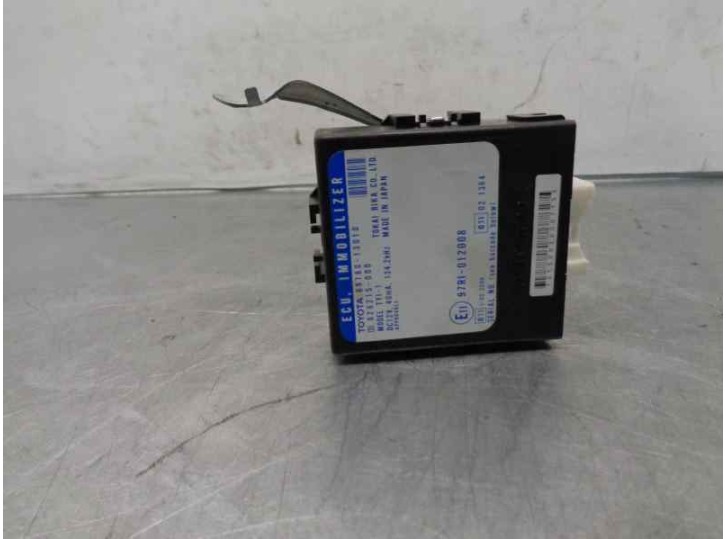 Recambio de centralita inmovilizador para toyota corolla verso (e12) 2.0 turbodiesel cat referencia OEM IAM 8978013010 