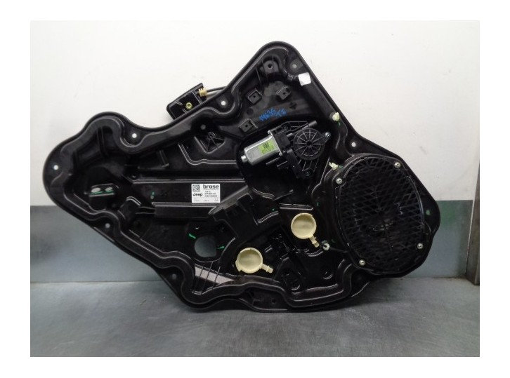 Replacement rear left window regulator for Jeep Compass (MP, M6, MV, M7) 1.3 OEM IAM reference 00521606930 2 PINS 5 DOORS
