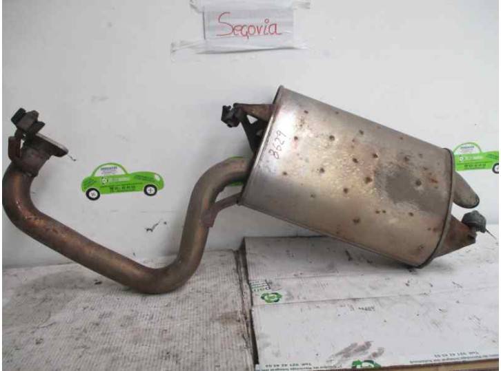 Recambio de tubo escape trasero para toyota avensis berlina (t25) 2.0 16v cat referencia OEM IAM 10H05 