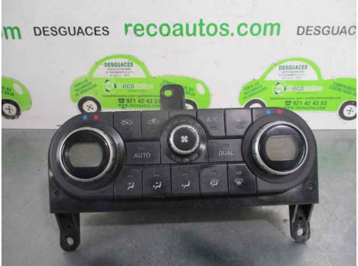 Recambio de mando climatizador para nissan qashqai (j10) 1.5 dci turbodiesel cat referencia OEM IAM 27500JD45C  