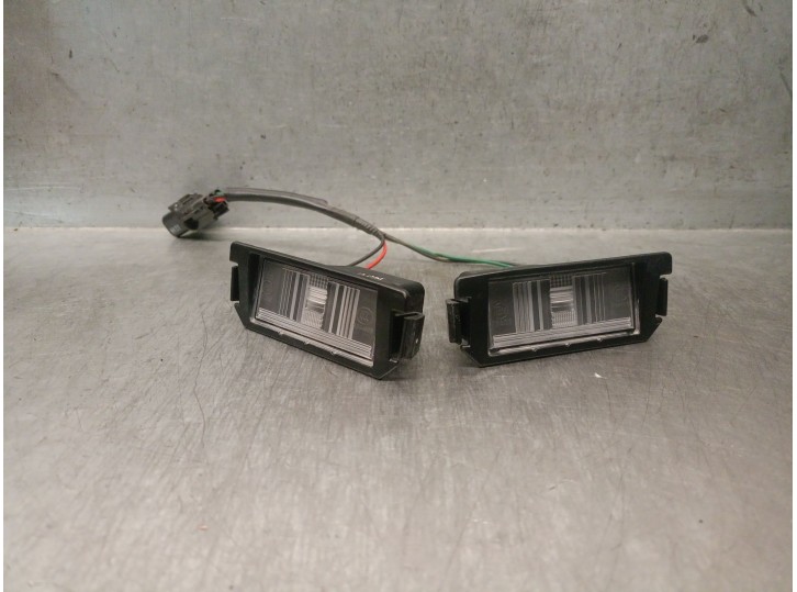 Recambio de piloto matricula para kia picanto iii (ja) 1.0 referencia OEM IAM 92501B2000 92501G6000 