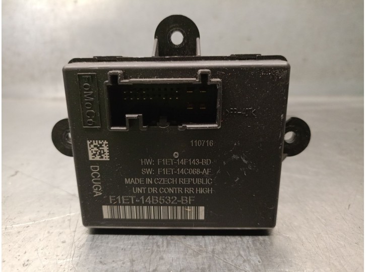 Recambio de centralita cierre para ford focus iii turnier 1.0 ecoboost referencia OEM IAM F1ET14B532BF FOMOCO
