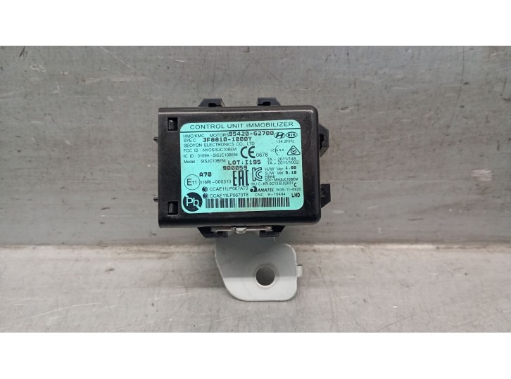 Recambio de centralita inmovilizador para kia niro (de) 1.6 gdi hybrid referencia OEM IAM 95420G2700 