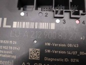 Recambio de modulo confort para mercedes-benz clase e (w212) lim. 2.1 cdi cat referencia OEM IAM A2129008327 