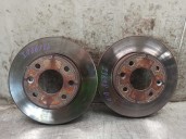 Recambio de disco freno delantero para renault megane i berlina hatchback (ba0) 1.4 referencia OEM IAM 