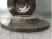 Replacement front brake disc for Peugeot 206 berlina 1.4 OEM IAM reference 02C010070620 