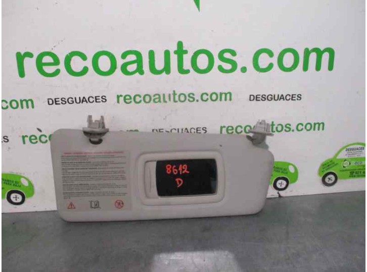 Recambio de parasol derecho para renault megane iii sport tourer 1.9 dci diesel referencia OEM IAM   