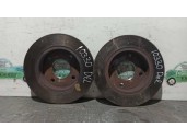 Replacement front brake disc for Ford Fiesta saloon 1.3 cat (Endura-E) OEM IAM reference 