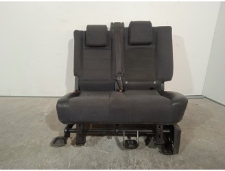 Recambio de asientos trasero izquierdo para land rover discovery 2.7 td v6 cat referencia OEM IAM 4493119 TELA GRIS CUERO NEGRO 