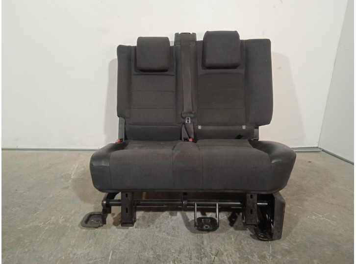 Recambio de asientos trasero izquierdo para land rover discovery 2.7 td v6 cat referencia OEM IAM 4493119 TELA GRIS CUERO NEGRO 
