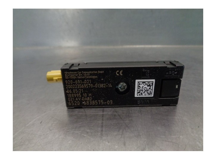 Recambio de antena para bmw serie 3 touring (g21) 2.0 16v turbodiesel referencia OEM IAM 65206838575 