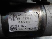 Replacement starter motor for Fiat Stilo (192) 1.4 OEM IAM reference 55193356 55193356 HITACHI