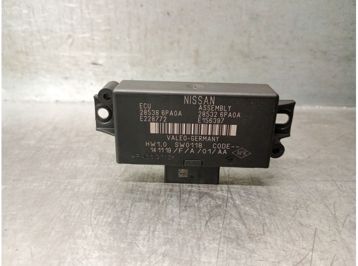 Recambio de modulo electronico para nissan juke (f16_) dig-t 117 referencia OEM IAM 285386PA0A  E156397 VALEO