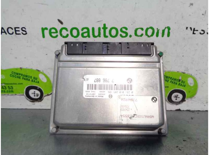 Recambio de centralita motor uce para bmw serie 3 berlina (e46) 2.0 16v diesel cat referencia OEM IAM 7786887 0281010205 BOSCH