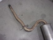 Recambio de tubo escape trasero para volkswagen jetta (1k2) 2.0 tdi referencia OEM IAM 1K5253609N 1K0120L 1K0119G