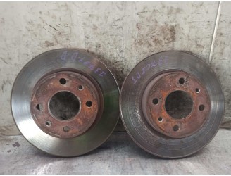 Recambio de disco freno delantero para fiat panda (169) 1.2 cat referencia OEM IAM   