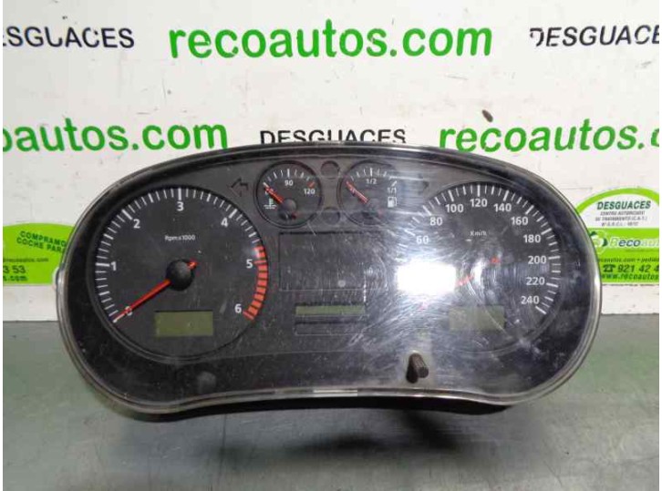 Recambio de cuadro instrumentos para seat leon (1m1) 1.9 tdi referencia OEM IAM W01M0920800C 110080012004 VDO