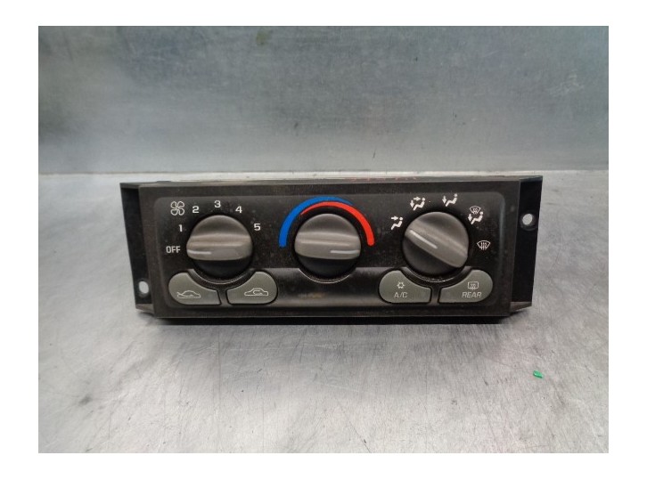 Replacement heating / air conditioning control unit for Chevrolet Trans Sport 3.4 V6 cat OEM IAM reference 09380562 