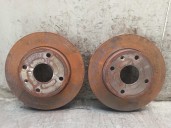 Recambio de disco freno delantero para daewoo tacuma 1.6 cat referencia OEM IAM 