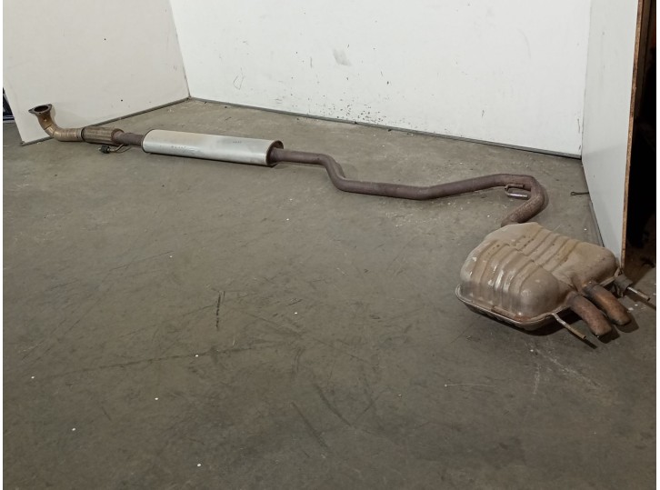 Recambio de tubo escape completo para saab 9-3 descapotable (ys3f) 2.0 t referencia OEM IAM 12805441 12805441 