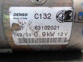 Replacement starter motor for Fiat Doblo Cargo (223) 1.2 cat OEM IAM reference 63102021 C132 DENSO