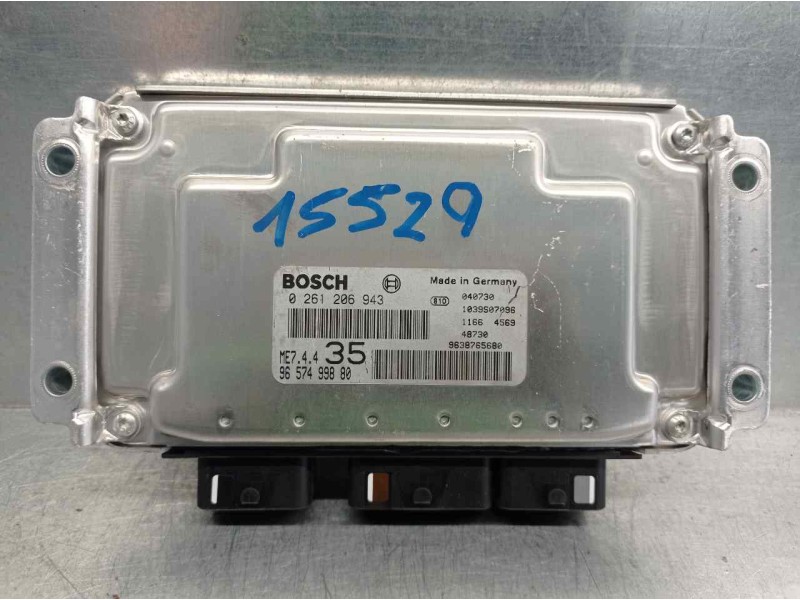 Recambio de centralita motor uce para peugeot 307 break / sw (s1) sw referencia OEM IAM 9657499880 0261206943 BOSCH