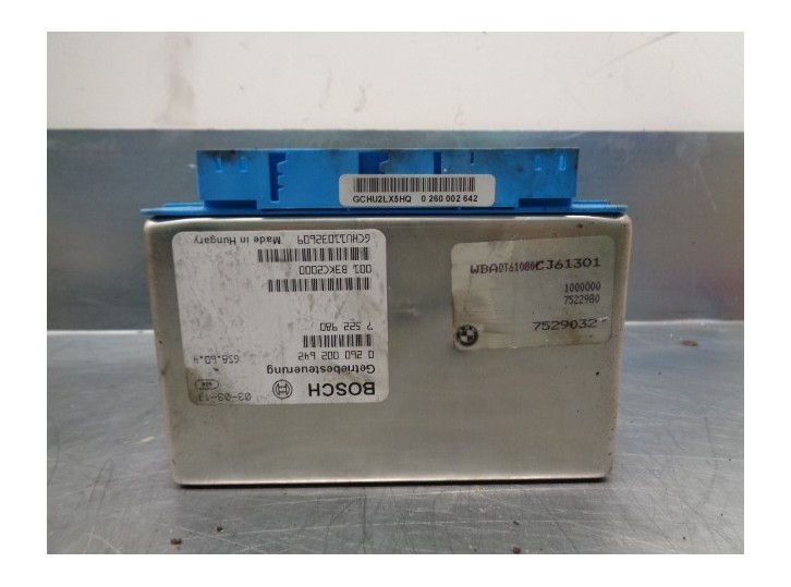 Recambio de centralita cambio automatico para bmw serie 5 berlina (e39) 3.0 24v cat referencia OEM IAM 7522980 0260002642 BOSCH