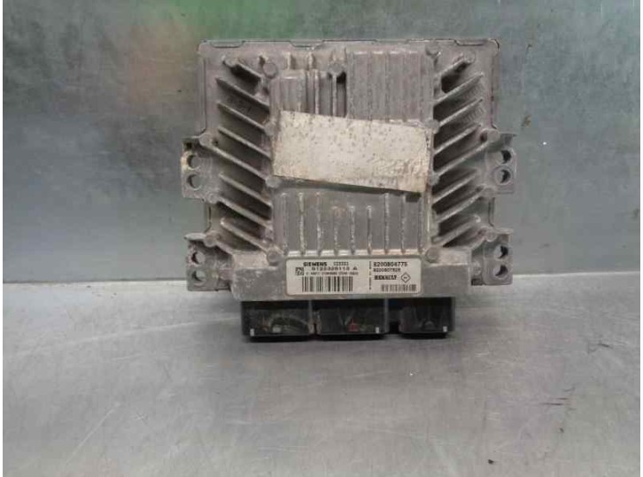 Recambio de centralita motor uce para renault scenic ii dci diesel referencia OEM IAM 8200804775 S1122326113A SIEMENS