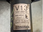 Recambio de amortiguador delantero izquierdo para chevrolet epica 2.0 diesel cat referencia OEM IAM 96814504 