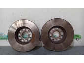 Replacement front brake disc for Fiat Punto Saloon (176) TD SX / TD 70 SX OEM IAM reference 