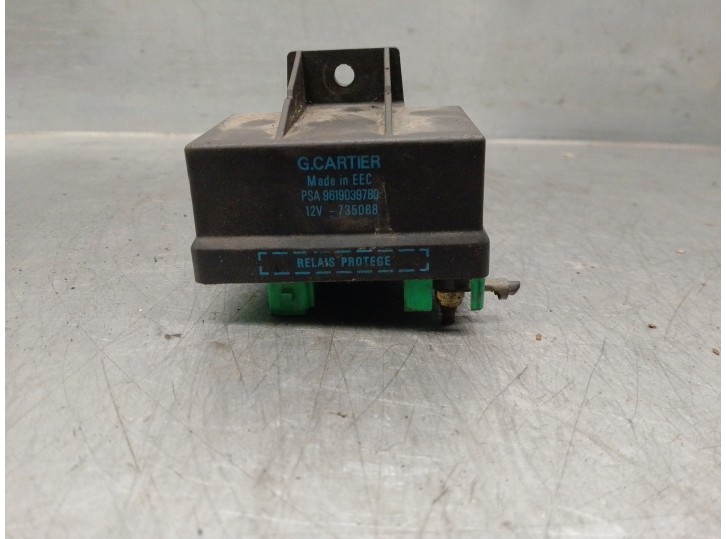 Recambio de caja precalentamiento para peugeot 206 berlina 2.0 hdi cat referencia OEM IAM 9619039780  G CARTIER