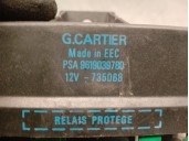 Recambio de caja precalentamiento para peugeot 206 berlina 2.0 hdi cat referencia OEM IAM 9619039780 G CARTIER