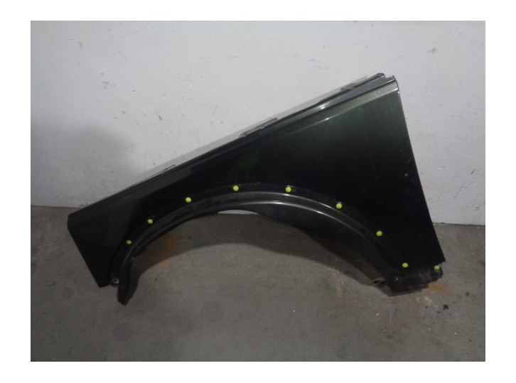 Recambio de aleta delantera izquierda para land rover discovery 2.7 td v6 cat referencia OEM IAM ASB780030 VERDE 