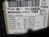 Recambio de guarnecido puerta delantera derecha para mercedes-benz clase glk (w204) glk 3.0 cdi cat referencia OEM IAM 204720986