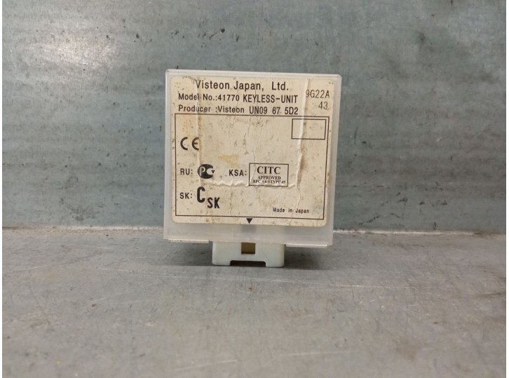 Recambio de centralita cierre para ford ranger (et) 2.5 tdci cat referencia OEM IAM UN09675D2  