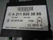 Recambio de modulo electronico para mercedes-benz clase e (w211) berlina e 500 (211.070) referencia OEM IAM A2118203885 05051505