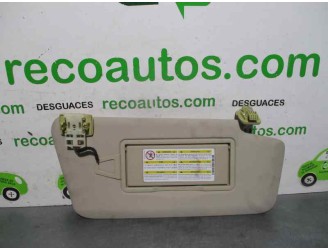 Recambio de parasol derecho para mercedes-benz clase glk (w204) glk 3.0 cdi cat referencia OEM IAM 20481062109E86  