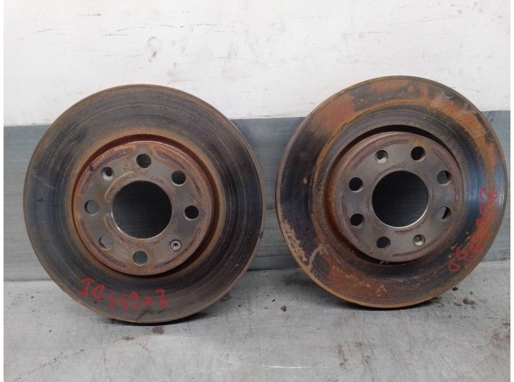Recambio de disco freno delantero para opel corsa d 1.3 16v cdti referencia OEM IAM 1515074 